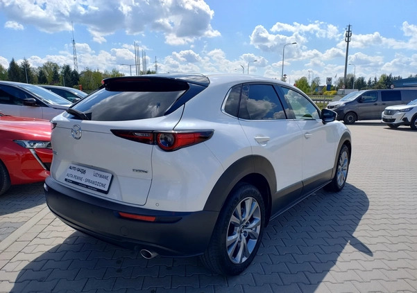 Mazda CX-30 cena 127900 przebieg: 8862, rok produkcji 2022 z Szepietowo małe 232